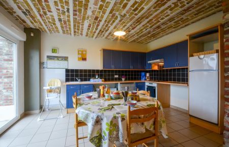G&icirc;te n&deg;1015 Bailleul - Nord - cuisine du g&icirc;te 