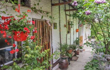 G&icirc;te n&deg;1630 Steenvoorde - Nord - Rita est plut&ocirc;t collectionneuse...et met de la couleur pour &eacute;gayer l'environnement.