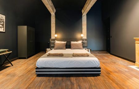 L'Arrière-Boutique - Chambre Noire (chambre principale en suite) City Break n°G002636 Lens - Pas-de-Calais - L'Arrière-Boutique - Chambre Noire (chambre principale en suite)