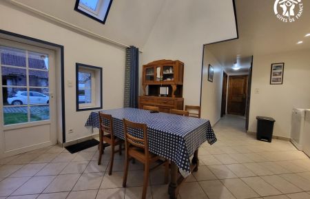 G&icirc;te n&deg;G1168 Saint-Venant - Pas-de-Calais - Espace repas 
