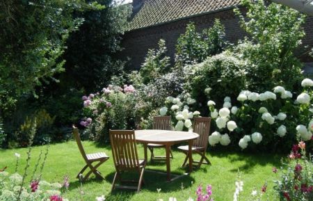 Chambre d'h&ocirc;tes n&deg;G255 Amettes - Pas-de-Calais - Le jardin &agrave; la ferme des 2 tilleuls