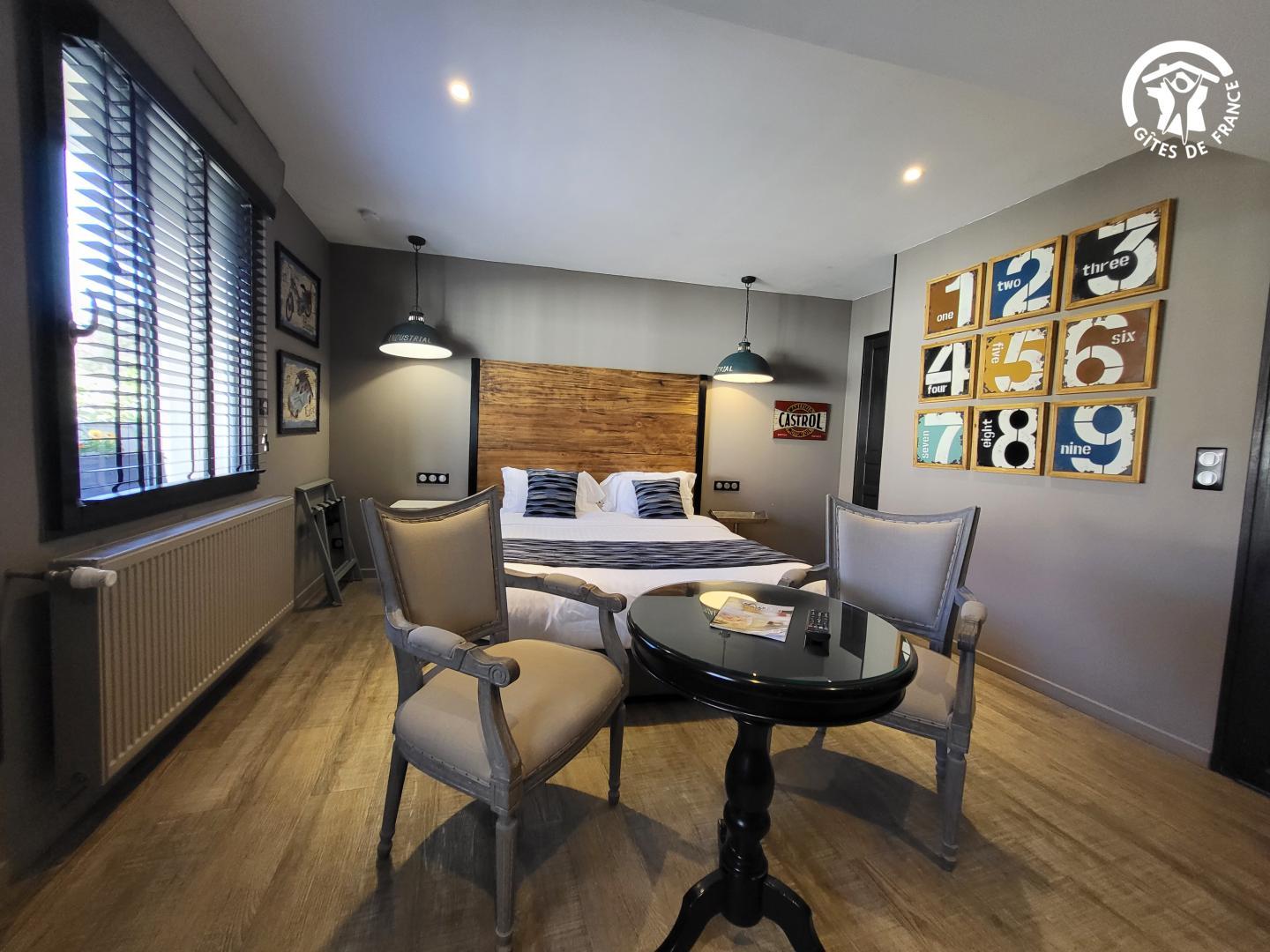 Chambre Eline avec lit de 2 personnes de 160x200 photo 32
