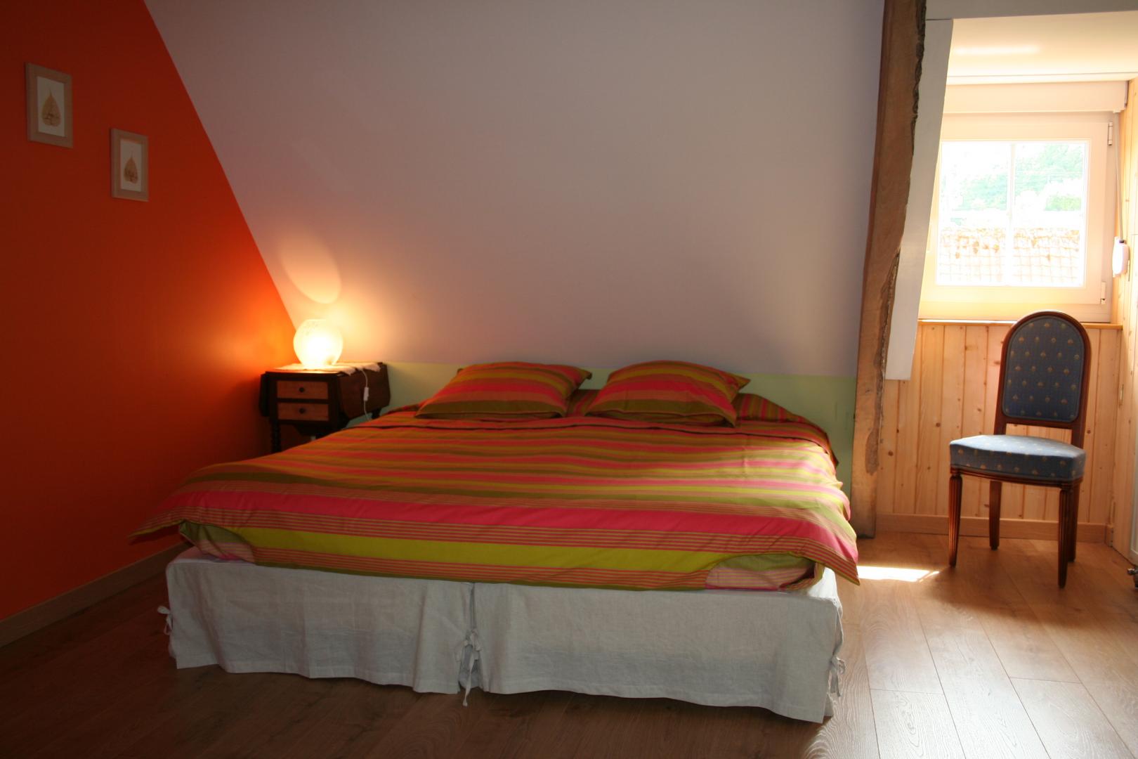 chambre "agrainoir" : 2 lits de 90x200 jumelés en lit double photo 12