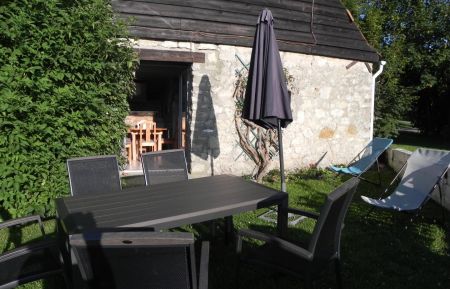 coté jardin Gîte n°G280 Audembert - Pas-de-Calais - coté jardin