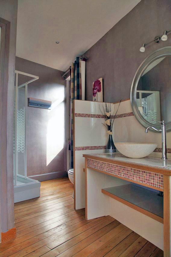Salle de bain de la chambre Lilas photo 9