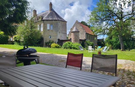 G&icirc;te n&deg;G622662 Wierre-au-Bois - Pas-de-Calais - Terrasse avec salon de jardin, barbecue et transats
