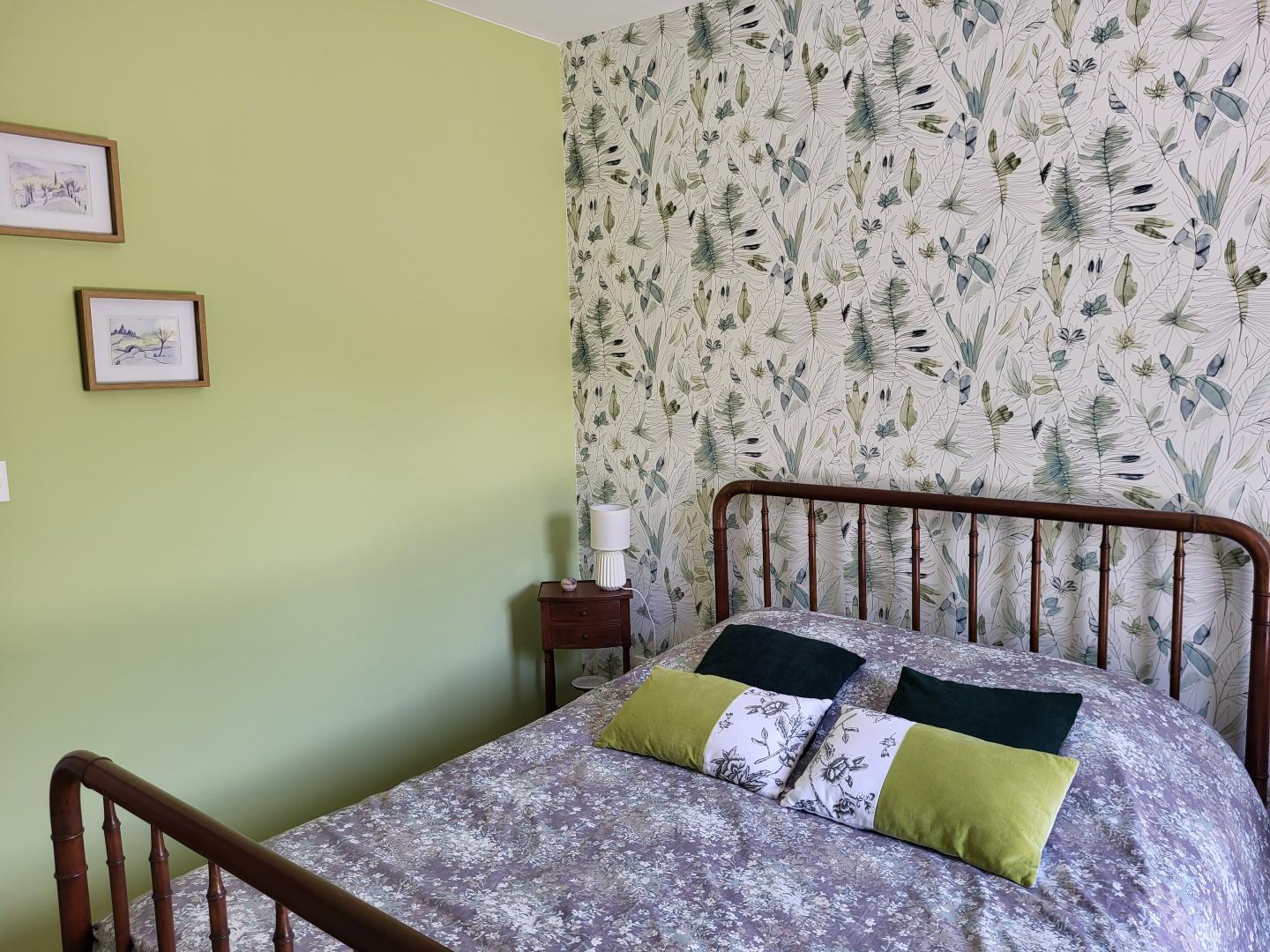 Espace familial : chambre verte photo 11