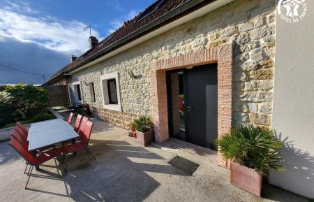 G&icirc;te n&deg;G622606 Wierre-Effroy - Pas-de-Calais - Terrain clos privatif sans vis &agrave; vis  mitoyen &agrave; la maison des propri&eacute;taires