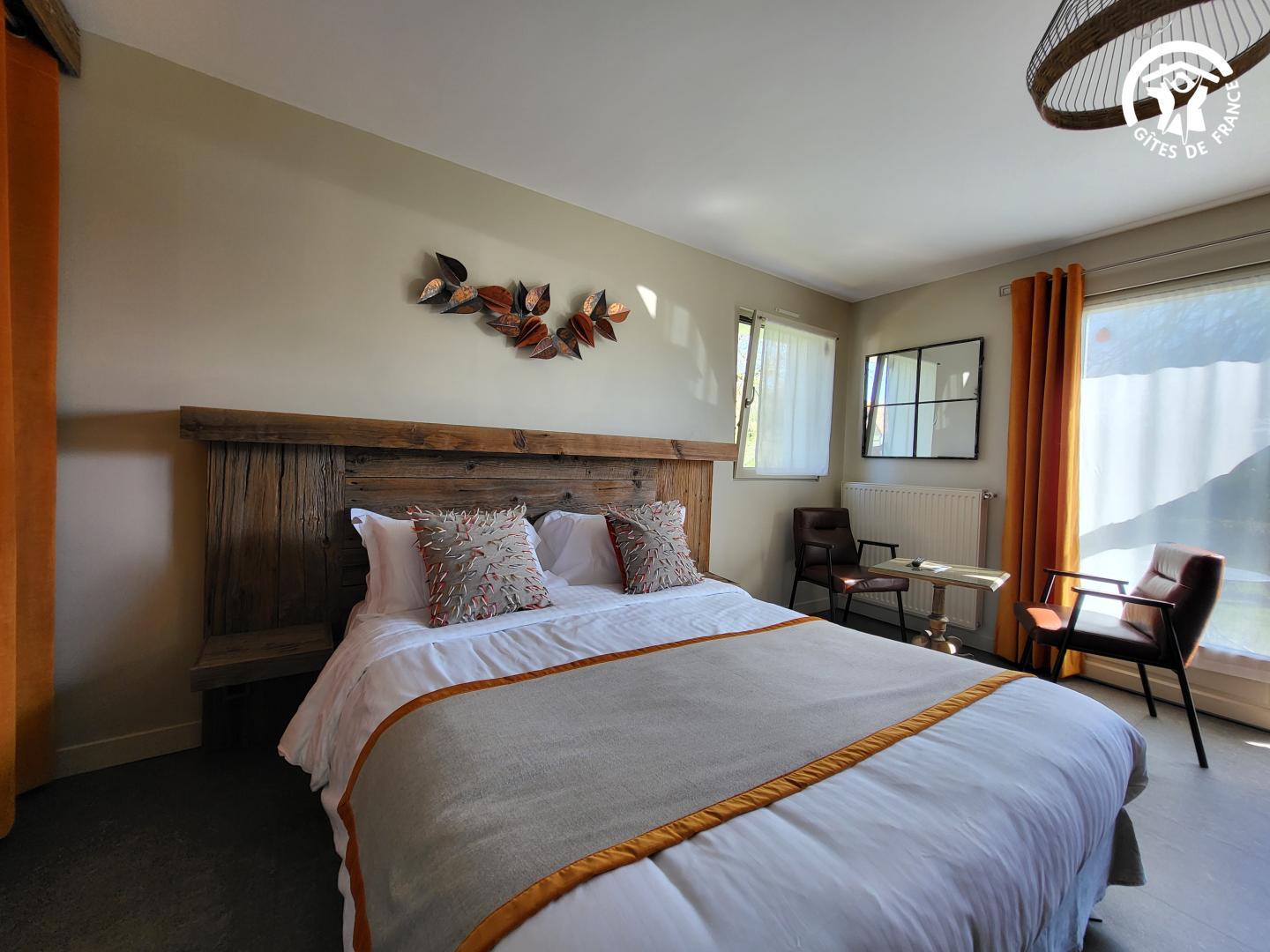 Chambre Léa avec lit de 2 personnes de 160x200 photo 34